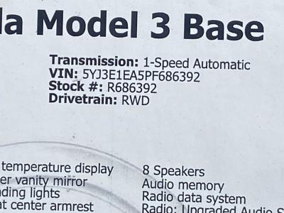 Used 2023 Tesla Model 3 Base in Los Angeles, CA